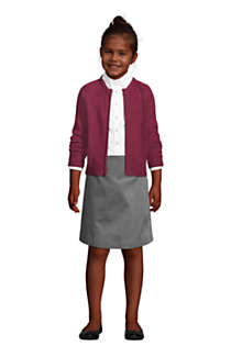 Lands End School Uniform Little Girls Blend Chino Skort Top of Knee