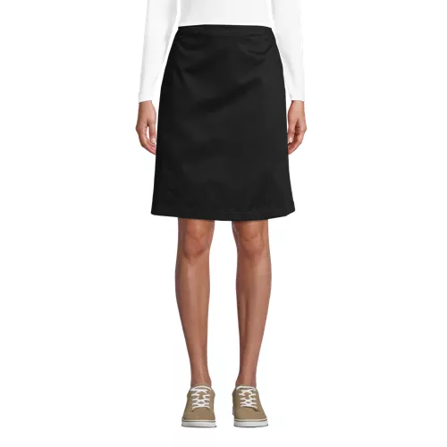 Women's Blend Chino Skort Above Knee, Front