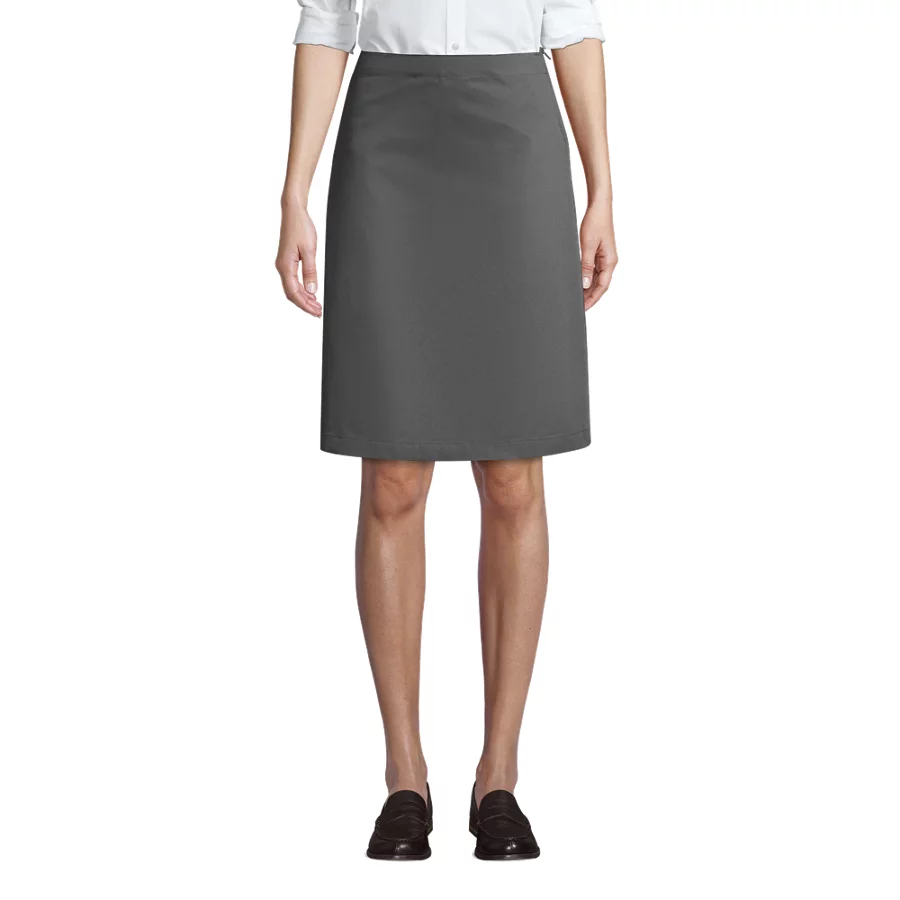 School Uniform Girls' Blend Chino Skort Top Of Knee