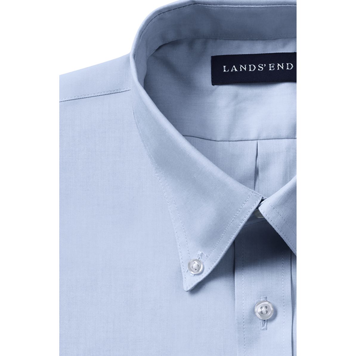 Boys Long Sleeve No Iron Pinpoint Dress Shirt