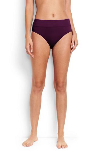 lands end high waisted bikini bottoms