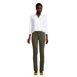 School Uniform Women's Cotton Polyester 3/4 Sleeve Interlock Johnny Collar, alternative image