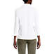 School Uniform Women's Cotton Polyester 3/4 Sleeve Interlock Johnny Collar, Back
