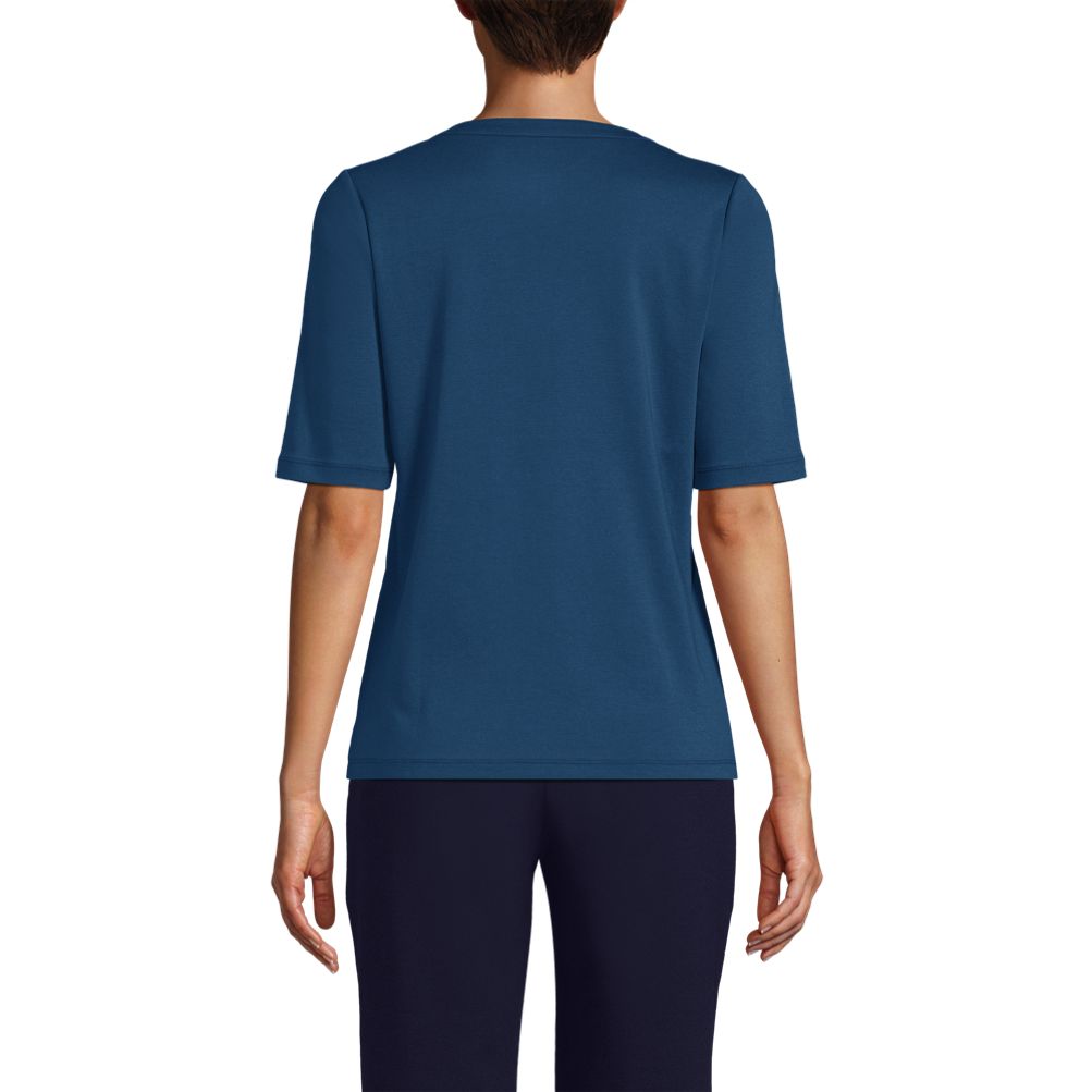 トップス Lands' End border polo L/S Lands End border polo L/S - トップスファッション