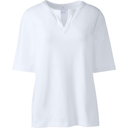 CieKen Women Basic Sexy Low Cut Button Down Tight Slim Fitted Tee Tops T  Shirts T-shirt for women 