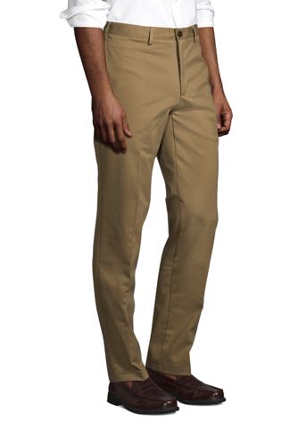 men's no iron khaki pants
