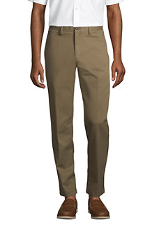 Men's Flat Front Non-iron Chinos, Tailored Fit 