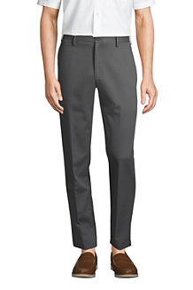 Men's Flat Front Non-iron Chinos, Tailored Fit 