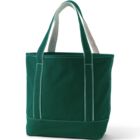 Medium Solid Color 5 Pocket Open Top Canvas Tote Bag