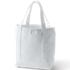 Medium Solid Color 5 Pocket Open Top Canvas Tote Bag, Back