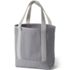 Medium Solid Color 5 Pocket Open Top Canvas Tote Bag, Back