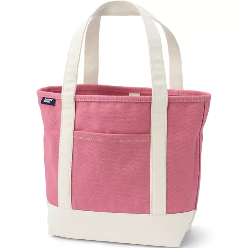 Medium 5 Pocket Open Top Canvas Tote Bag, Front