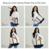 Small Solid Color Open Top Canvas Tote Bag, alternative image