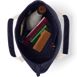 School Uniform Medium Solid Color 5 Pocket Zip Top Canvas Tote Bag, alternative image