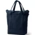 Medium Solid Color 5 Pocket Zip Top Canvas Tote Bag, Back