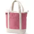 Medium Solid Color 5 Pocket Zip Top Canvas Tote Bag, Front