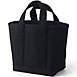 Small Solid Color Open Top Canvas Tote Bag, Back