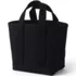 Small Solid Color Open Top Canvas Tote Bag, Back