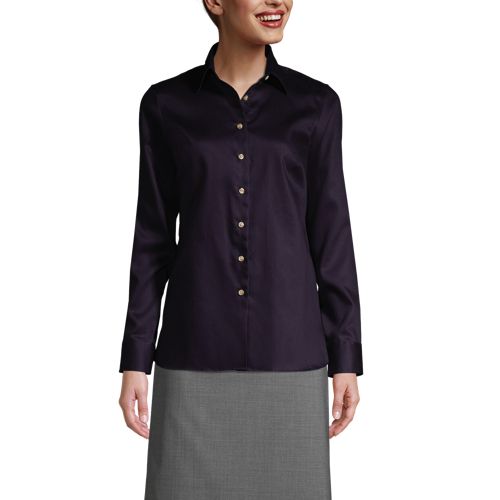 Women's Long Sleeve Performance Twill Shirt - image 5