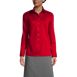 Women's Petite Long Sleeve Performace Twill Shirt, Front