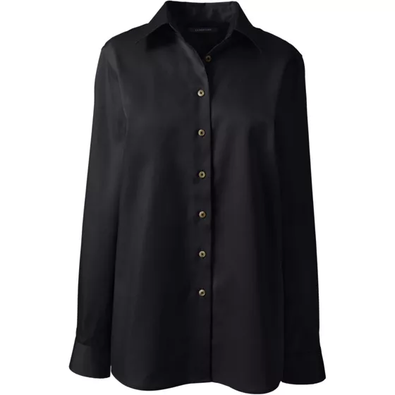 School Uniform Women's Long Sleeve Performance Twill Shirt - primary