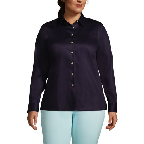 Women's Long Sleeve Performance Twill Shirt - image 2