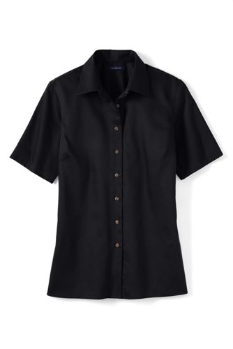 School Uniform Women's Short Sleeve Performance Twill Shirt - image 3