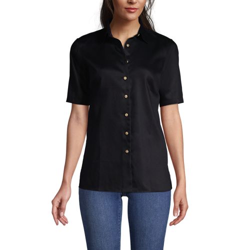 School Uniform Women's Short Sleeve Performance Twill Shirt - image 4