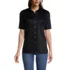 School Uniform Women's Short Sleeve Performance Twill Shirt, Front