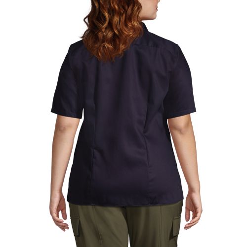 Women's Short Sleeve Performance Twill Shirt - image 3