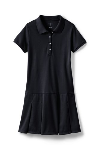 short sleeve polo dress