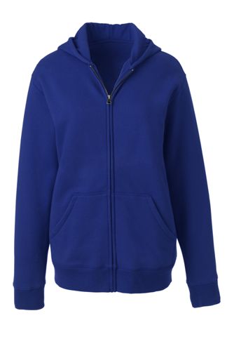 lands end zip up hoodie