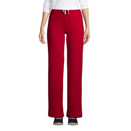 Cotton Red Loungepants For Women