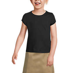 Little Girls Short Sleeve Essential T-shirt, Front