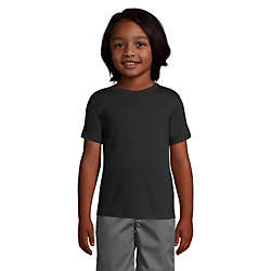 School Uniform Little Boys Short Sleeve Essential T-shirt, Front