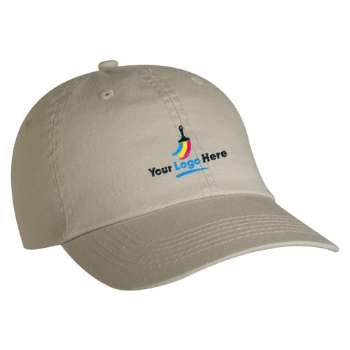 Washed Twill Embroidered Baseball Cap