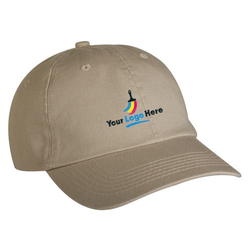 Washed Twill Embroidered Baseball Cap