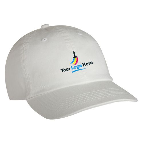 Washed Twill Embroidered Baseball Cap