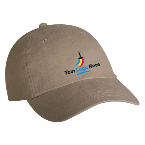 Brushed Twill Embroidered Baseball Cap