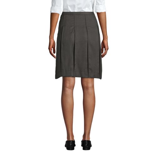 Women's Box Pleat Skirt Above Knee - image 3