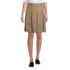School Uniform Women's Box Pleat Skirt Above the Knee, Front