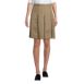 School Uniform Women's Box Pleat Skirt Above The Knee, Front