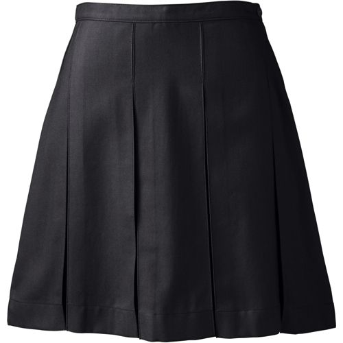 Women's Box Pleat Skirt Above Knee - image 4