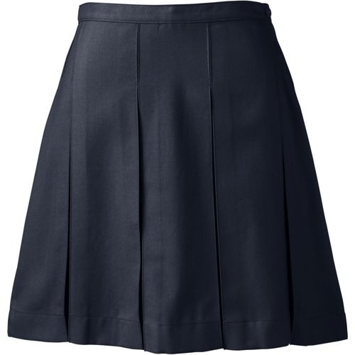 Navy pleated skirt on sale 39