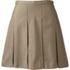 School Uniform Women's Box Pleat Skirt Above the Knee, Front