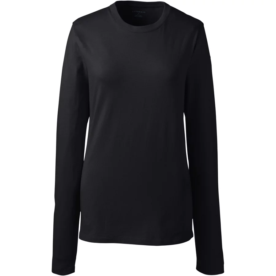 School Uniform Girls' Long Sleeve Essential T Shirt