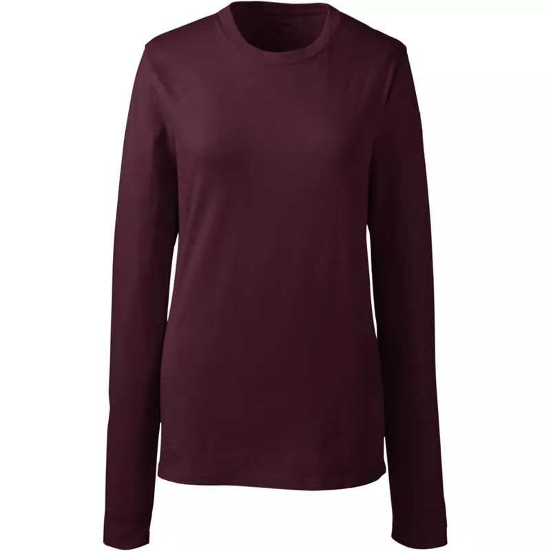 School Uniform Women's Long Sleeve Essential T-shirt, Front