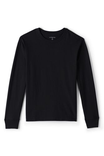 black long sleeve t shirts