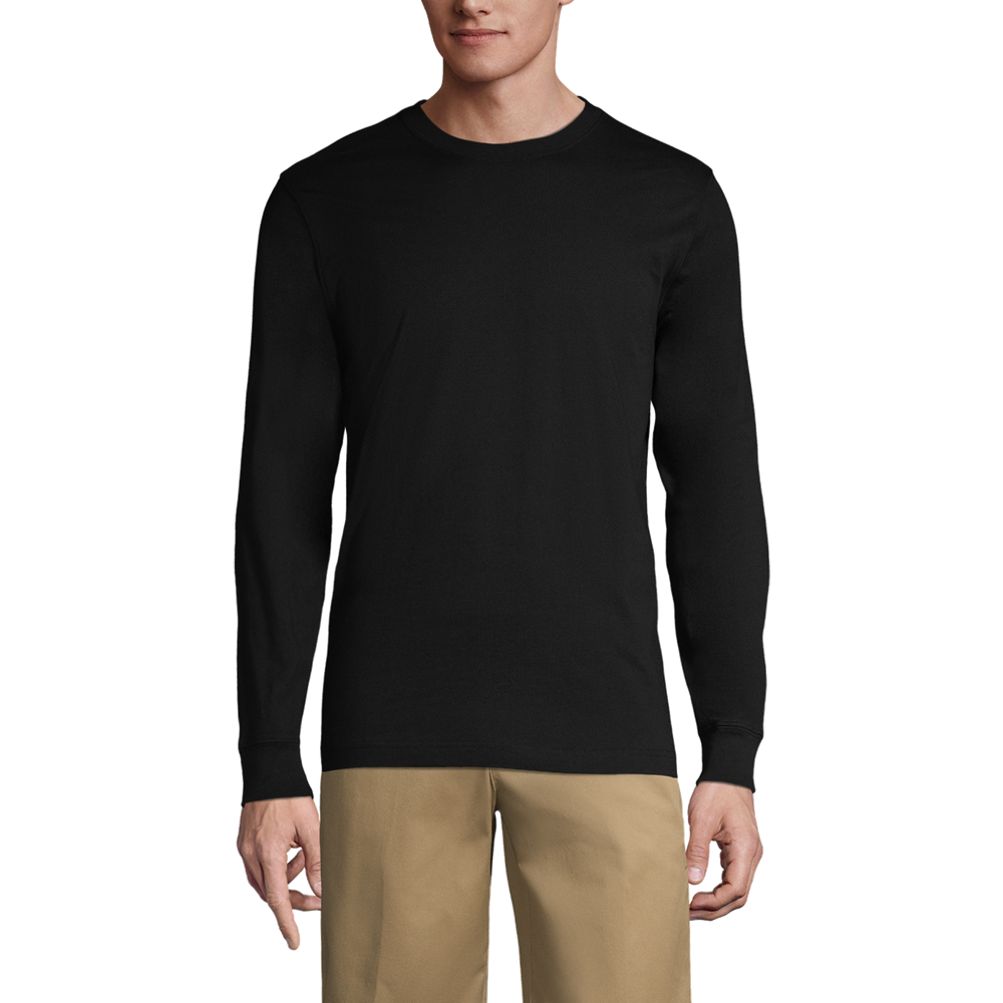 Basic T-shirt with long sleeves - T-shirts - CLOTHING - Man 