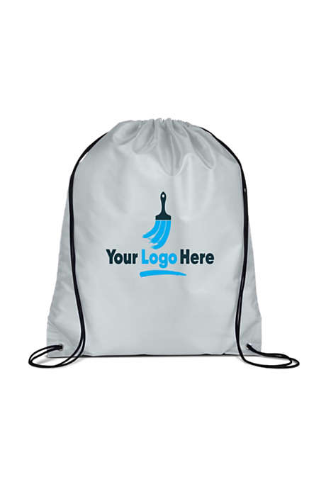 String-A-Sling Custom Logo Backpack Drawstring Bag